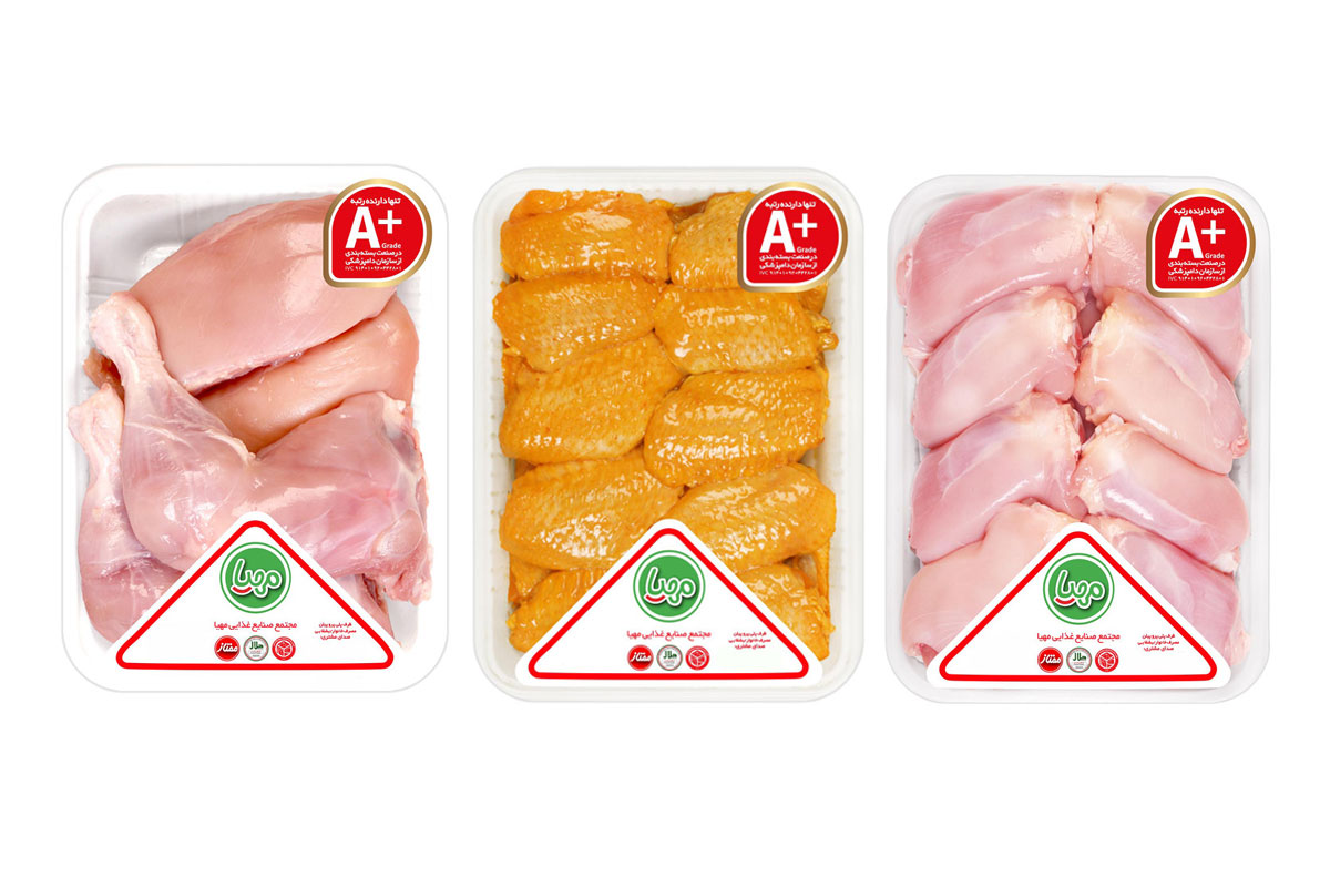 بسته بندی مرغ