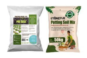 لفاف بسته بندی خاک